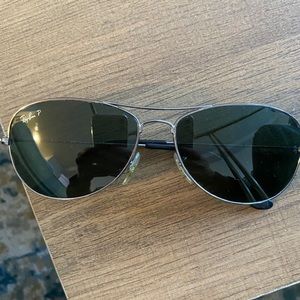 Ray-Ban Polarized Cockpit Unisex Sunglasses